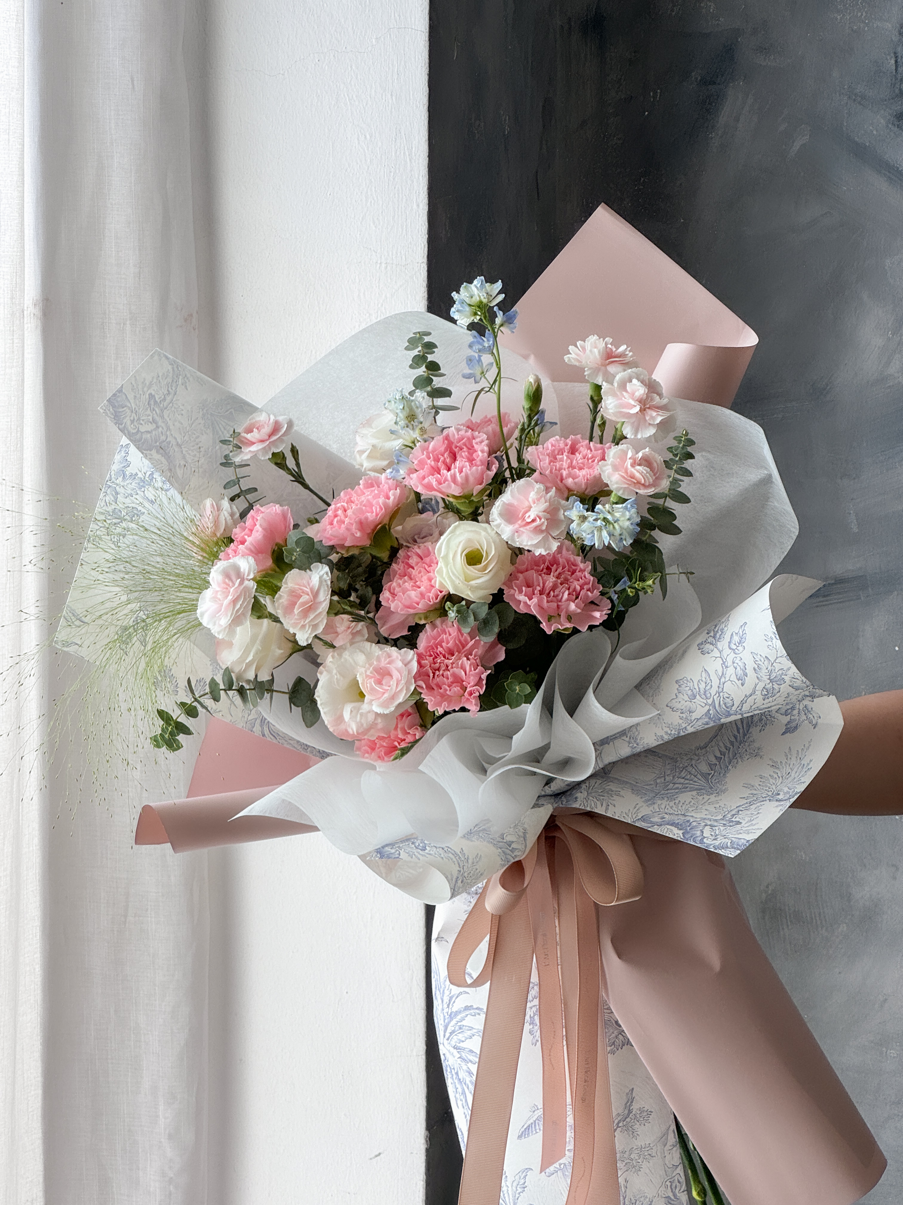 Mother's day bouquet, carnation bouquet, florist seremban 2