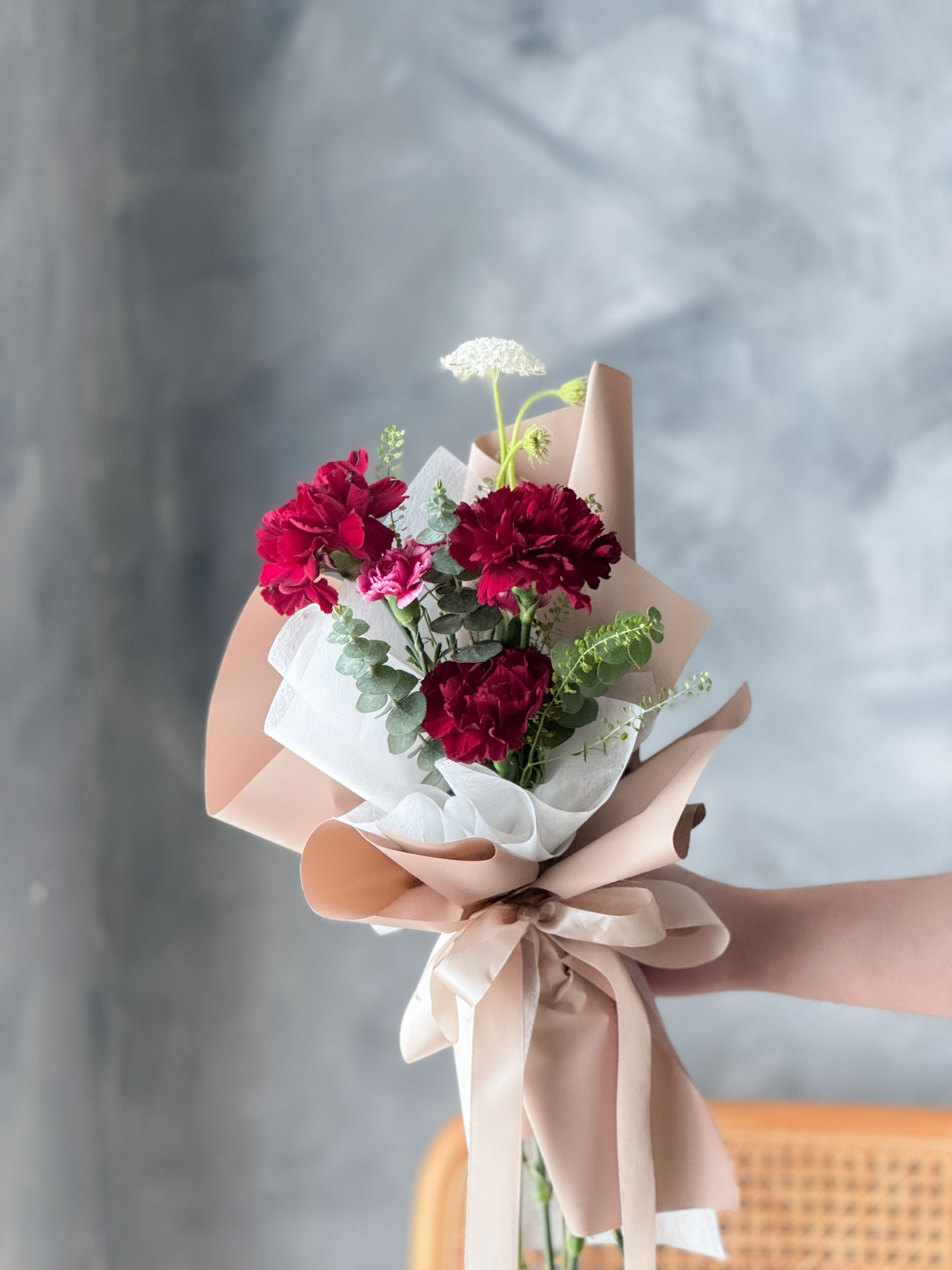 Mother's day bouquet, carnation bouquet, florist seremban 2